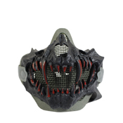 Tactical Skull Mesh Lower Face Mask