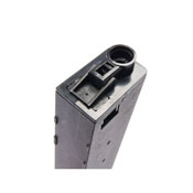 Upgrade your CXP-MARS PDW9 AEG gun with the ICS PDW9 330 Round Hi-cap AEG Magazine. Featuring high-quality polymer, advanced grip design, and durable construction. Available in black. Made by ICS for the PDW9 at ReplicaAirguns.ca.