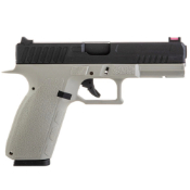 Explore the KJ Works KP-13 CO2 Blowback Airsoft Pistol. Metal and polymer construction, 24-round magazine, and claimed 366+ FPS. Buy CO2, Green Gas, and magazines at ReplicaAirguns.ca.