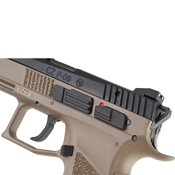 KJW CZ P-09 Duty Thread Barrel GBB Airsoft Gun