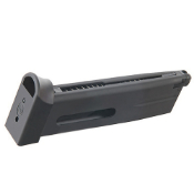 Enhance your CZ75 SP-01 Shadow Blowback pistol with this licensed 25-round magazine. Durable metal alloy construction and factory compatible. Available at ReplicaAirguns.ca.