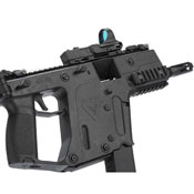 Explore the Krytac KRISS Vector GEN II Airsoft Rifle with licensed external features. Ambidextrous controls, 8mm VECTOR gearbox, and adjustable rotary hop-up. Available at ReplicaAirguns.ca.