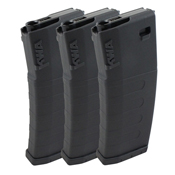KWA AEG K120C Mid-Cap 3pc Airsoft Magazines