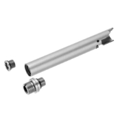 Elevate your Tokyo Marui Hi-Capa 5.1 D.O.R with LayLax Two Way Metal Outer Barrel. Enjoy perfect consistency, accuracy, and high velocity. Includes normal and SAS 14mm CCW threaded caps. Available in different colors. Get yours at ReplicaAirguns.ca.