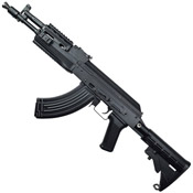 Explore realism with the LCT Airsoft TK104 Electric Rifle. Full metal, retractable stock, 4-sided railed handguard. Realistic takedown, adjustable hop-up, 130-round mag. Batteries not included. Buy now!