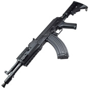 Explore realism with the LCT Airsoft TK104 Electric Rifle. Full metal, retractable stock, 4-sided railed handguard. Realistic takedown, adjustable hop-up, 130-round mag. Batteries not included. Buy now!