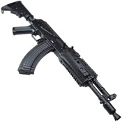 Explore realism with the LCT Airsoft TK104 Electric Rifle. Full metal, retractable stock, 4-sided railed handguard. Realistic takedown, adjustable hop-up, 130-round mag. Batteries not included. Buy now!