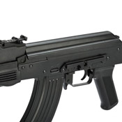 Explore realism with the LCT Airsoft TK104 Electric Rifle. Full metal, retractable stock, 4-sided railed handguard. Realistic takedown, adjustable hop-up, 130-round mag. Batteries not included. Buy now!