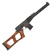 LCT Airsoft VSS Vintorez Electric Rifle: Real Wood, Steel Construction, 400 FPS. Authentic firing modes, adjustable hop-up. Powered by 11.1V lithium battery (not included). Discover realism at ReplicaAirguns.ca.