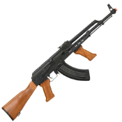 Immerse yourself in realism with the LCT LCKM-63 AKM Airsoft Rifle. Featuring full steel construction, adjustable sights, and high-grade wood furniture, this rifle delivers a powerful and authentic experience at 400-420 FPS.