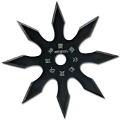 Stealth 4 Inch Eight-Pointed Star