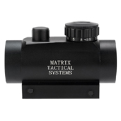Upgrade your aiming capabilities with the Red/Green Dot Sight. This 1X magnification sight features a 30mm objective, quick-release weaver mount, and dual illumination for day and night operations.