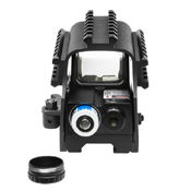 NcStar Tri-Rail Green Dot with Red Laser QR Mount