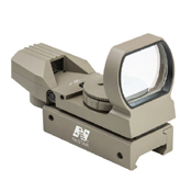 NcSTAR Four Reticle Reflex Sight - Red/Green