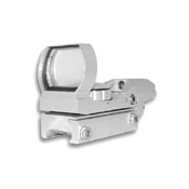 Ncstar 4 Different Reticles Red Dot Silver Reflex Sight