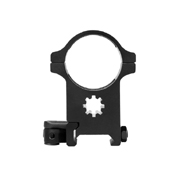 Enhance your optics setup with Ncstar's 30mm Heavy Duty Weaver Rings in black. These rings, including 1" inserts and 1.5" optic height, offer easy installation on Weaver and Picatinny type rails for a reliable and sturdy platform.