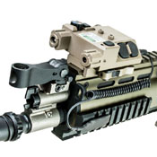 NcStar Green Laser with 4 Color Navigation LED Lights Combo