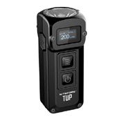 Nitecore TUP 1000 Lumen Rechargeable Pocket Flashlight - Black