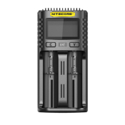 Explore the Nitecore Dual Slot USB Battery Charger - Compatible with various batteries, including IMR, Li-ion, LiFePO4, Ni-MH, and Ni-Cd. Efficient charging at 18W. Available at ReplicaAirguns.ca.
