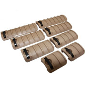 Ergo Rail Cover Ribbed Panels (8 Piece Set)