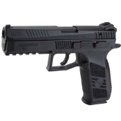 Explore the KJ Works CZ P-09 GBB Airsoft Pistol at ReplicaAirguns.ca. Durable metal & polymer construction, 25-round capacity, and realistic 376 FPS. Buy CO2, Green Gas, and magazines.