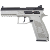 Explore the KJ Works CZ P-09 GBB Airsoft Pistol at ReplicaAirguns.ca. Durable metal & polymer construction, 25-round capacity, and realistic 376 FPS. Buy CO2, Green Gas, and magazines.