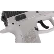 Explore the KJ Works CZ P-09 GBB Airsoft Pistol at ReplicaAirguns.ca. Durable metal & polymer construction, 25-round capacity, and realistic 376 FPS. Buy CO2, Green Gas, and magazines.