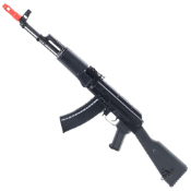 Explore the Cybergun/ICS Licensed Kalashnikov AK AEG at ReplicaAirguns.ca. Durable, realistic, and fully licensed, this airsoft rifle features a V3 gearbox, adjustable hop-up, and more.