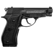 Explore the Swiss Arms 4.5mm BB Pistol at ReplicaAirguns.ca. Durable full metal construction, semi-auto firing, and detachable 20-round magazine. CO2 cartridges not included.