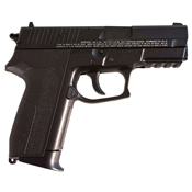Explore the detailed Cybergun Sig Sauer SP2022 BB Pistol images. Realistic design, metal slide, and solid construction. Available at ReplicaAirguns.ca