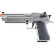 Experience raw power with the Desert Eagle Airsoft Pistol. Heavy-weight alloy slide, licensed by Magnum Research / Cybergun. Realistic disassembly, CO2 powered, and full-auto mode. Available at ReplicaAirguns.ca.