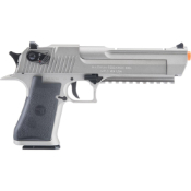 Experience raw power with the Desert Eagle Airsoft Pistol. Heavy-weight alloy slide, licensed by Magnum Research / Cybergun. Realistic disassembly, CO2 powered, and full-auto mode. Available at ReplicaAirguns.ca.