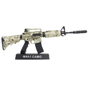 M4A1 Digital Camo 1:4 Scale Model Rifle Display