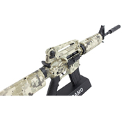 M4A1 Digital Camo 1:4 Scale Model Rifle Display