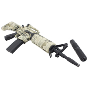 M4A1 Digital Camo 1:4 Scale Model Rifle Display