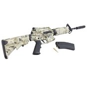 M4A1 Digital Camo 1:4 Scale Model Rifle Display