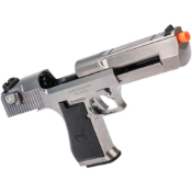 Unlock raw power with the Desert Eagle Gas Blowback Airsoft Pistol by Cybergun. Realistic blowback, full metal frame, and iconic design. Get it now for intense airsoft action at ReplicaAirguns.ca.