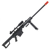 Airsoft 6mmProShop Barrett Licensed M82A1 Bolt Action Powered Sniper Rifle 