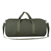 Raven X Canvas Shoulder Duffle Bag