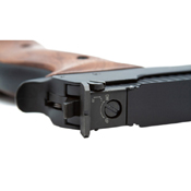 Explore precision shooting with the Sig Sauer ASP Super Target .177 Caliber Pellet Pistol. Featuring a 7.5-inch steel rifled barrel, adjustable trigger, and ambidextrous design. Buy now at ReplicaAirguns.ca.