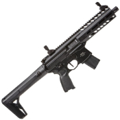 Explore the Sig Sauer MPX GEN II Air Rifle in .177 cal at ReplicaAirguns.ca. Improved accuracy, M-LOK system, and 30-round semi-automatic firepower.