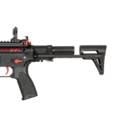 Explore the Specna Arms FLEX Airsoft Rifle at ReplicaAirguns.ca. Featuring a quick spring change system, nylon-reinforced polymer construction, and compatibility with LiPo and LiFe batteries.