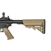 Explore the Specna Arms FLEX Airsoft Rifle at ReplicaAirguns.ca. Featuring a quick spring change system, nylon-reinforced polymer construction, and compatibility with LiPo and LiFe batteries.