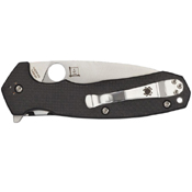 Spyderco Amalgam Folding Knife - Plain Edge