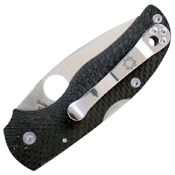 Spyderco Native 5 Plain Fluted Carbon Fiber