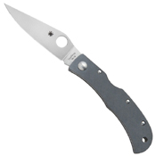 Spyderco Baby Horn Plain Edge Folding Knife