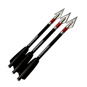 Steambow AR Series Carbon Hunting Arrows - 3pcs