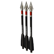 Steambow AR Series Carbon Hunting Arrows - 3pcs