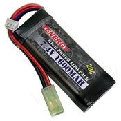 Tenergy LiPO 7.4V 1600mAh 20C Airsoft Battery