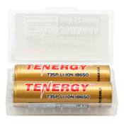 T35P 18650 Rechargeable Li-ion Battery - 2 Pack
